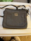 Rossetti Black Crossbody Bag With Front Pocket And Strap Pre-owned. Price: $23.99.