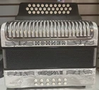 Hohner Corona Ii G/c/f Diatonic Accordion - White (3500GW) New. Price: $1299.00.