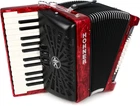 Hohner Bravo Ii 48 Chromatic Piano Key Accordion - Pearl Red New. Price: $2152.55.