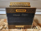 Vtg Hohner Pokerwork Diatonic Accordion 21 Treble Keys 8 Bass Tested Works Used. Price: $297.77.