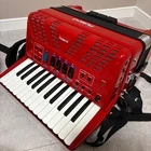 Roland FR-1X Piano-type V-accordion Red Used. Price: $1790.00.