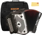 Hohner Panther Diatonic Accordion - Keys G/c/f W/ Gig Bag New. Price: $799.00.