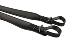 Genuine Leather Accordion Straps Black (pair) New. Price: $49.00.
