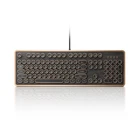 RK104 Retro Mechanical Keyboard, Wired Keys Typewriter Style With Wood Gr... New. Price: $112.01.