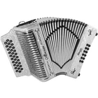 Alacran 31 Button 12 Bass Accordion Fbe With Straps And Case, White New. Price: $899.99.