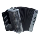 Hohner Corona C-ii Gcf Diatonic Button Accordion, Silver Rainbow New. Price: $2320.80.
